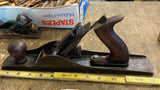 Vtg Stanley Wood Working Tools Hand Plane 13" Smooth Bottom Antique USA