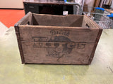 vtg 1940s Hires Root Beer wooden soda pop crate Reynolds PA