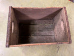 vtg 1940s Hires Root Beer wooden soda pop crate Reynolds PA