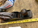 Vtg Stanley Wood Working Tools Hand Plane 13" Smooth Bottom Antique USA