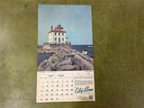 vtg 1963 Made in USA Ohio state landmarks calendar