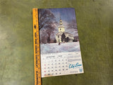 vtg 1963 Made in USA Ohio state landmarks calendar