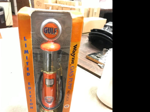 Vtg Gearbox Collectable Heavy Die Cast Limited Edition Wayne Gas Pump Replica