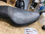 Leather Badlander Seat Harley sportster ironhead Evo 1982-2003 Low Profile OEM