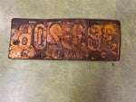 vtg antique 1921 Pennsylvania license plate 383-206 Ford Chevy Dodge