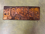 vtg antique 1921 Pennsylvania license plate 383-206 Ford Chevy Dodge