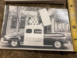Vtg Zippo Lighter Post Card Car Collectible History Vtg 1947 Chrysler Mopar Brad
