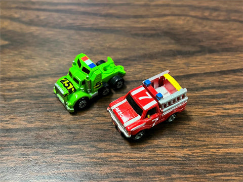 VTG 1992 Galoob Micro Machines Ultrafast Emergency Collection #8 Rescue Truck 2