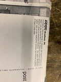 Vtg Zippo Lighter Post Card  Original Bld Bradford Pa Collectible History Vtg