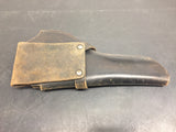 vintage leather brauer brothers gun holster belt slide right hand h38
