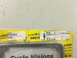 Cycle Visions lighted license plate holder vertic side mnt FXD 06-07 Dyna Harley