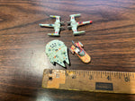 VTG 1990s Galoob Micro Machines Lot of 4 Star Wars Miniature Figurine Ships