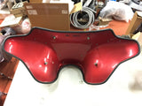 Harley-Davidson Shovelhead FLH Outer fairing Ass Airbrush Candy Red "Hawg Rider"