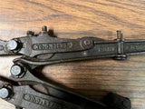 1892 H.K. Porters New Easy Bolt Cutters Vtg Antique Tools USA MA Great Graphics!