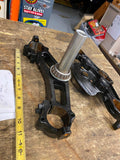 Stock OEM Triple Trees Harley FLH FLHX Street Road Glide Ultra 2014^ 49mm Factor