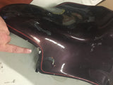 Harley-Davidson Burgundy Shovelhead FLH Outer fairing Assembly w/ mount brackets