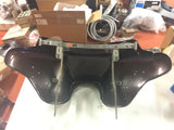 Harley-Davidson Burgundy Shovelhead FLH Outer fairing Assembly w/ mount brackets