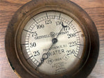 vtg antique 1924 American Bourdon Gauge Grinnell Company steam pressure gauge