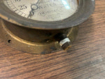 vtg antique 1924 American Bourdon Gauge Grinnell Company steam pressure gauge