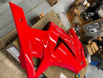 2008^ Kawasaki Ninja 250r Right Mid Side Fairing Cowl Upper 55028-0272 Red