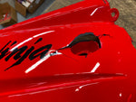 2008^ Kawasaki Ninja 250r Right Mid Side Fairing Cowl Upper 55028-0272 Red