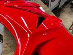 2008^ Kawasaki Ninja 250r Left Mid Side Fairing Cowl Upper 55028-0271 Red