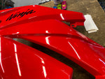 2008^ Kawasaki Ninja 250r Left Mid Side Fairing Cowl Upper 55028-0271 Red