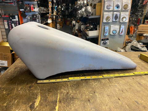 Custom Stretched Peanut Ribbed Yaffe gas tank harley Chopper Softail Rigid Hard
