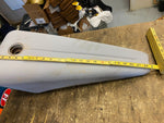 Custom Stretched Peanut Ribbed Yaffe gas tank harley Chopper Softail Rigid Hard