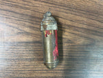 vintage Presto "CB" Mini Motorcycle Brass Fire Extinguisher Made In USA Rare