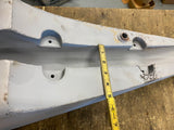 Custom Stretched Peanut Ribbed Yaffe gas tank harley Chopper Softail Rigid Hard
