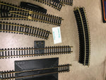 Mixed lot of Model Toy Trains Oh Gauge Ahm Brand Accessories, Trains, and Tracks