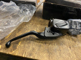 Handlebar Master Cylinder Clutch perch Control Kit Black 2015^ Harley Softail Le