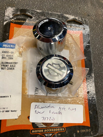 Aluminator Axle Caps Harley Dyna Touring 2004^ 43059-04 New
