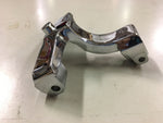 Chrome passenger floor board mounts brackets Harley-Davidson FLH touring 1987-92