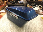 New Harley Chopper Blue??? right Saddlebag Assy OEM Factory FLHT Touring Bagger!