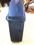 New Harley Chopper Blue??? right Saddlebag Assy OEM Factory FLHT Touring Bagger!