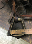 Western Brown Leather Pony Saddle Miniature Horse 12' Covered Stirrups Tapadero