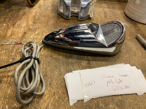 License Plate Fender Light Harley FXCW Rocker FXCWC 60239-08a 2009 2010 OEM