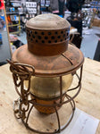 Vtg C&O Railroad Lantern Chesapeake ohio Adlake RR Orig Glass Train 1930's Antiq