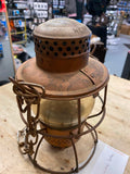 Vtg C&O Railroad Lantern Chesapeake ohio Adlake RR Orig Glass Train 1930's Antiq
