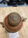 Vtg C&O Railroad Lantern Chesapeake ohio Adlake RR Orig Glass Train 1930's Antiq