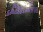 KISS black sabbath master of reality vinyl CONCERT TICKETS 1991 Album 1971 1st r