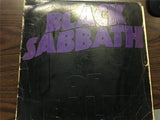 KISS black sabbath master of reality vinyl CONCERT TICKETS 1991 Album 1971 1st r