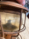 Vtg C&O Railroad Lantern Chesapeake ohio Adlake RR Orig Glass Train 1930's Antiq