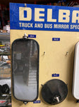 Vintage Delbar Truck Bus Mirror Wall Display Dealer Advertising Tractor Trailer!