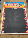 Vtg Neuweiler Beer Ale Sign Advertising Chalk Menu Board 40's Allentown Pa Brewe