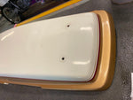 Saddlebag Lid Left Harley Ultra Classic Glide Gold white Bagger