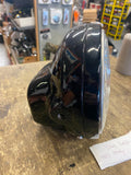 Black Headlight Bucket H4 Bulb Stanley Honda CB Cafe KZ GS XS Motorcycle Kawasak