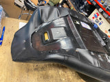 Red White Blue Flag Lowered Seat Gel Harley Bagger FLH Street Glide Ultra 2008^